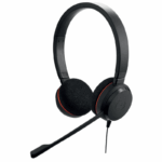 Jabra EVOLVE 20 MS STEREO USB-A Headband, Noise Cancelling Headset