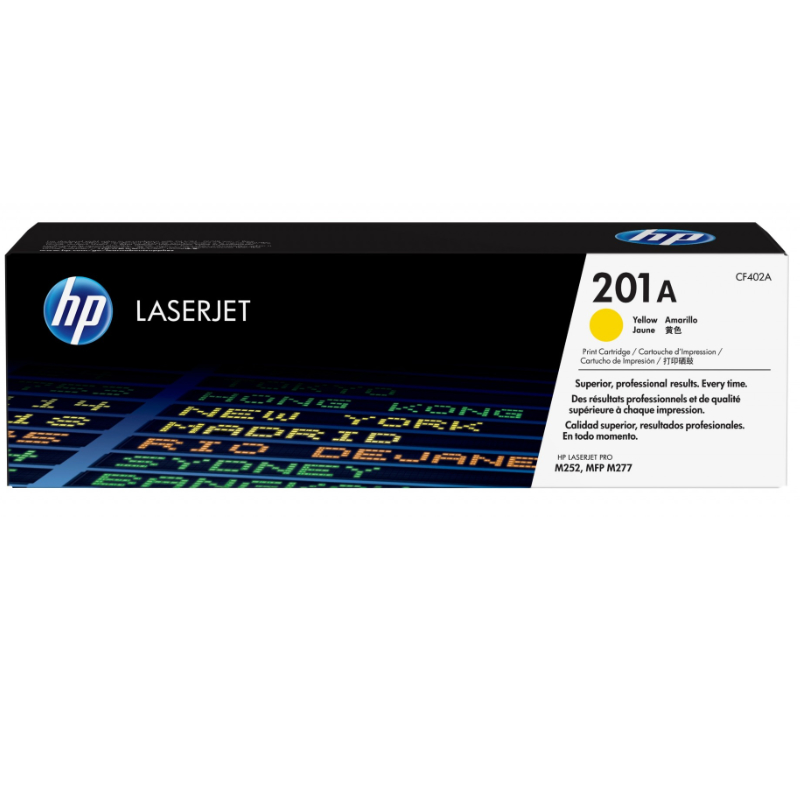 HP 201A Yellow Original LaserJet Toner Cartridge (CF402A)