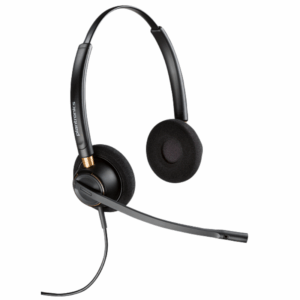 Poly HW520 Encore Pro STEREO Wideband Headset Noise Cancelling QD