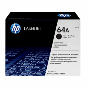 HP 64A Black Original LaserJet Toner Cartridge (CC364A)