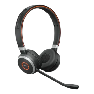 Jabra Evolve 65 SE STEREO Headset with Link380a (USB-A) (UC) (with Stand)